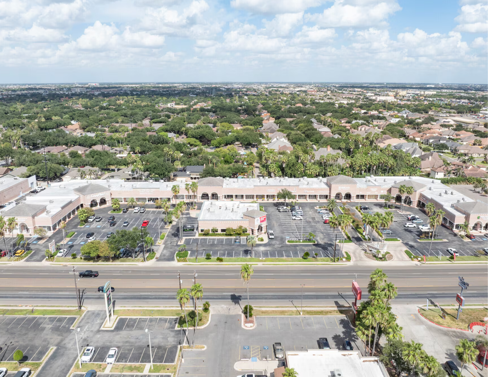 Uptown Plaza Drone View 2