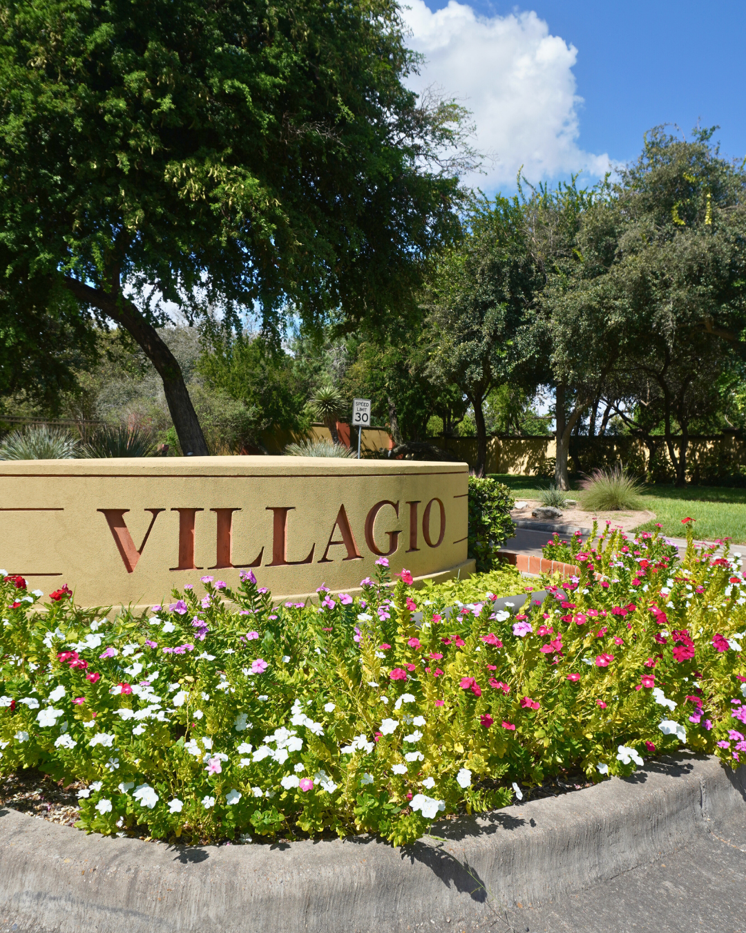 Villagio Sign