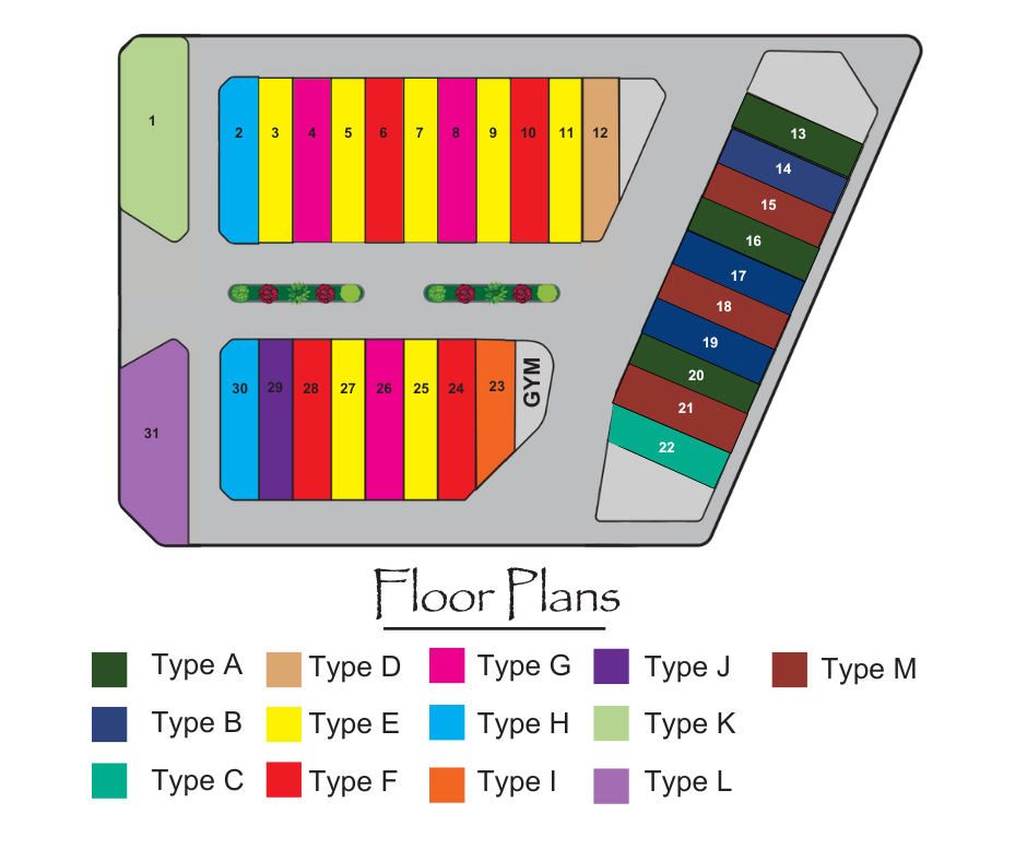 Villas at Del Lago Floor Plan